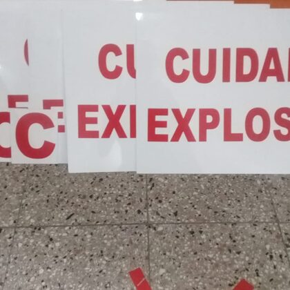 Carteles Alto Impacto Polvorines (Minería Cordobesa)