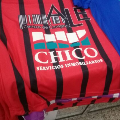 Estampado de Remeras Equipo de Futbol